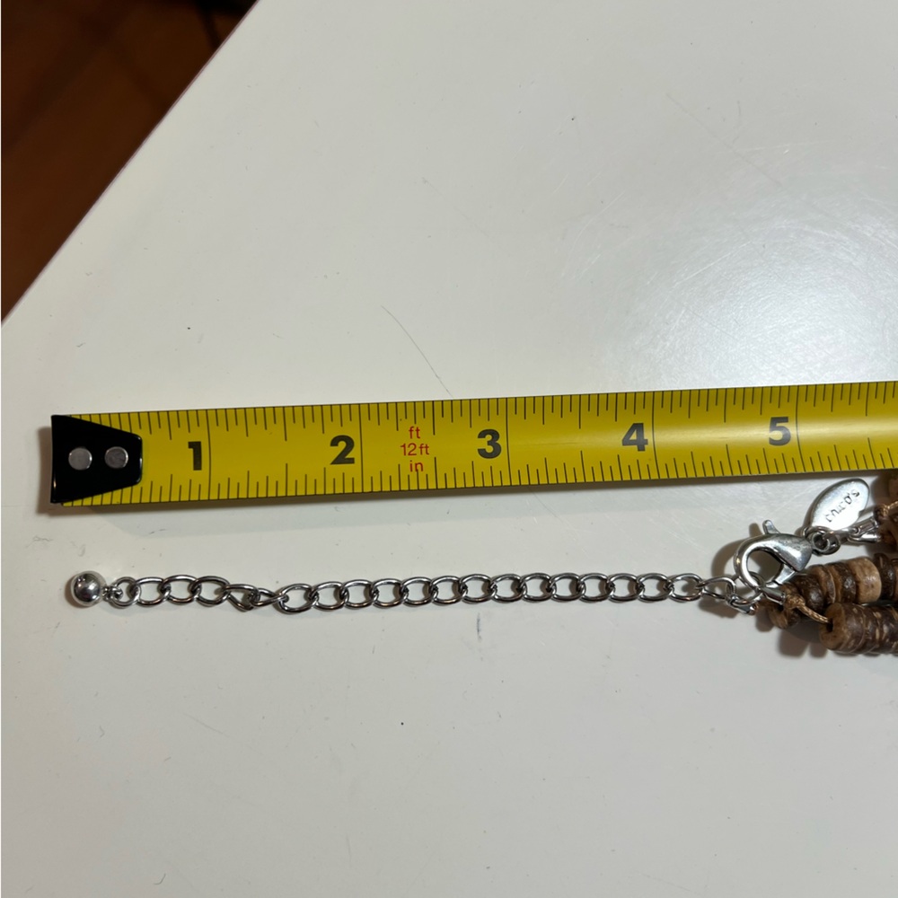 Chico’s Double Strand Beaded Statement Necklace, … - image 8